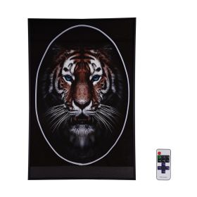 Tiger Wall Art with LED Light