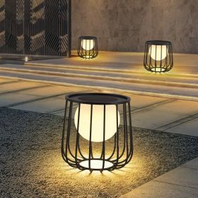 Outdoor Solar Powered Glow Garden Table, Lawn light, path light for yard patio garden front door