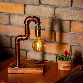 Aurora Steampunk Handmade Vintage Adjustable Pipe Lamp