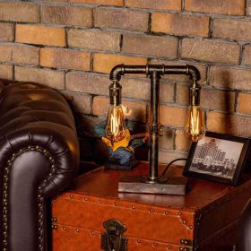 Twilight Steampunk Handmade Vintage Adjustable Pipe Lamp