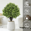 High quality decoration topiary plants artificial tree Green Artificial Tree Three branches of Milanwort