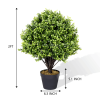 High quality decoration topiary plants artificial tree Green Artificial Tree Three branches of Milanwort