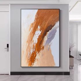 New work hand-painted oil painting abstract abstraction of modern high quality decorate Living room hall corridor (size: 75x150cm)