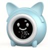 1pc Sleep Training Clock with Night Light, Sound Machine, Nap Timer, Snooze, Indoor Temperature