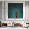 Hand-painted abstract oil painting red-nosed children home living room corridor bedroom words luxurious decorative oil painting