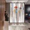 Oil Painting Hand Painted Vertical Abstract People Contemporary Modern Living Room hallway bedroom luxurious decorative painting