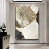 Hand-painted oil painting stone to run the porch hanging painting abstract texture light luxury living room background wall decoration painting