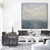 Hand-painted oil painting sitting room hanging painting thick oil jinshan office mural landscape decorative painting living room corridor decorative p