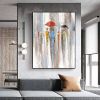 Oil Painting Hand Painted Vertical Abstract People Contemporary Modern Living Room hallway bedroom luxurious decorative painting